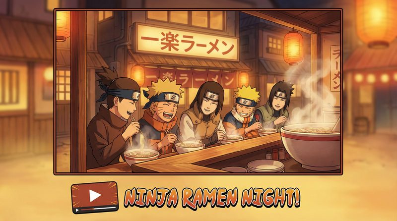 海角美食视频分享 - 忍者拉面夜话